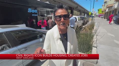 Civil rights icon builds housing, creates jobs in Oakland